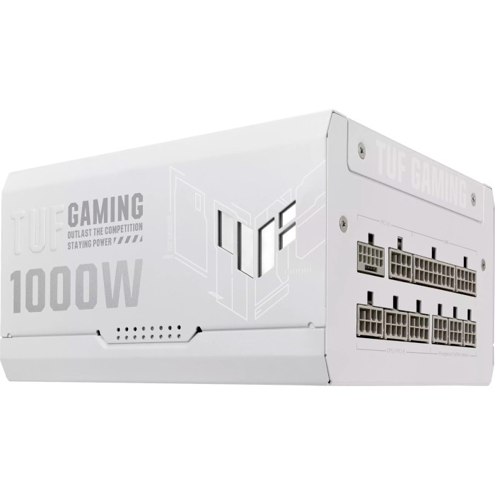 Блок живлення 1000W ASUS TUF Gaming 1000G Gold White Edition (90YE00S5-B0NA00)
