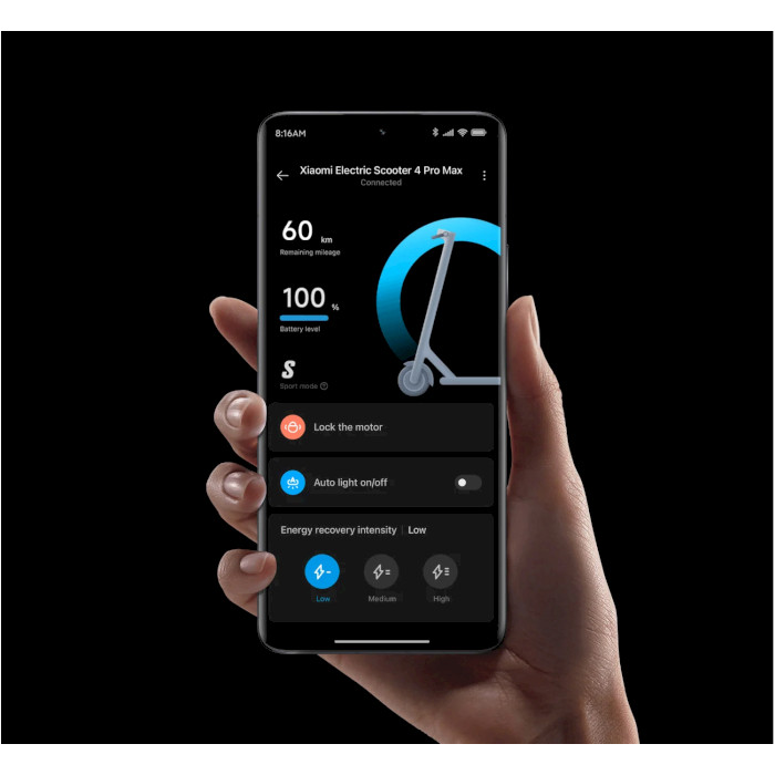 Электросамокат XIAOMI Electric Scooter 4 Pro Max (BHR7780EU)