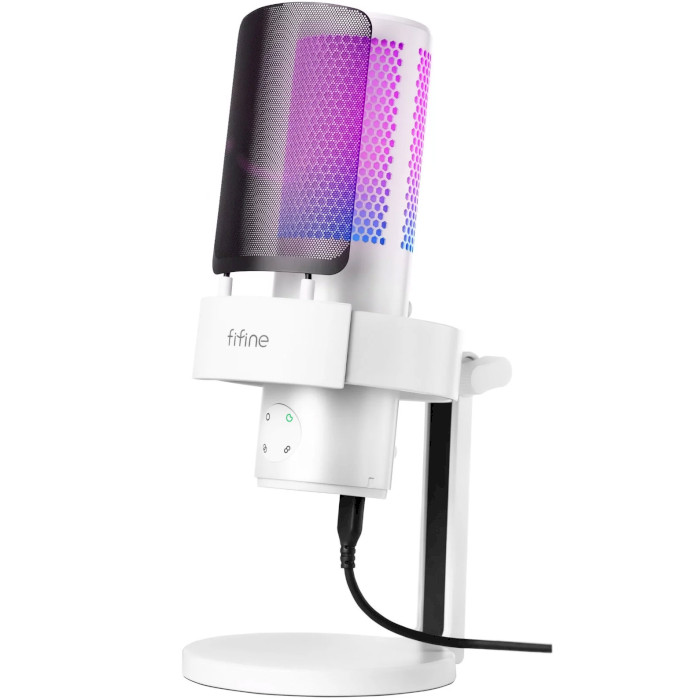 Микрофон для стриминга/подкастов FIFINE Ampligame A9 White