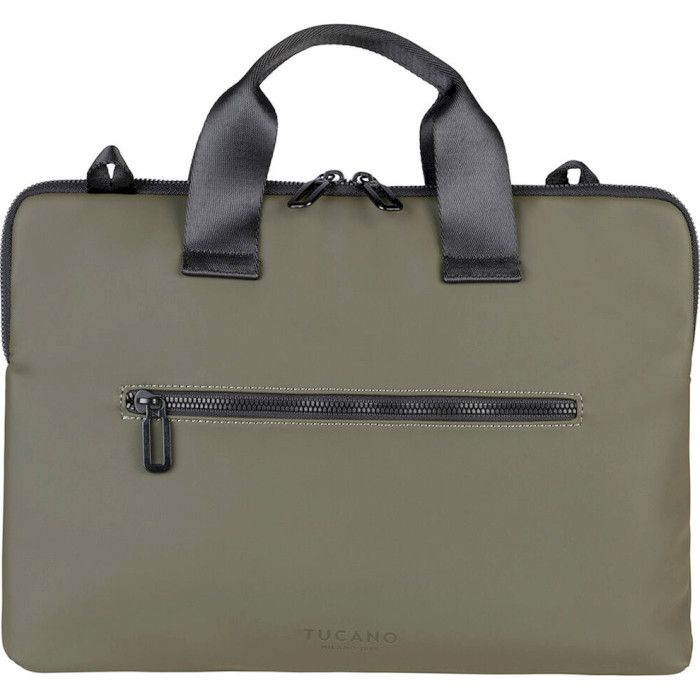 Сумка для ноутбука 14" TUCANO Gommo Super Slim Bag Military Green (BSGOM1314-VM)