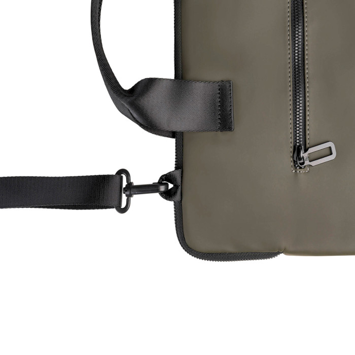 Сумка для ноутбука 14" TUCANO Gommo Super Slim Bag Military Green (BSGOM1314-VM)