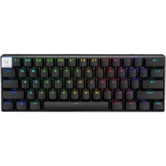 Клавіатура бездротова LOGITECH G Pro X 60 Lightspeed Tactile Black (920-011911)