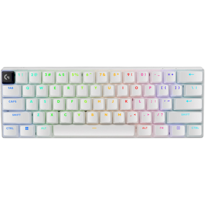 Клавіатура бездротова LOGITECH G Pro X 60 Lightspeed Tactile White (920-011930)