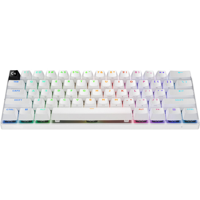 Клавиатура беспроводная LOGITECH G Pro X 60 Lightspeed Tactile White (920-011930)