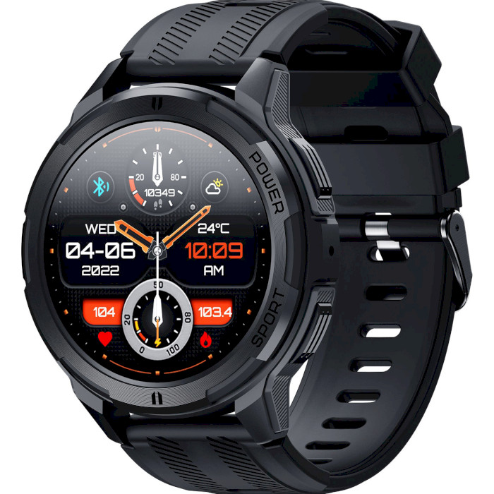 Смарт-часы OUKITEL BT10 Rugged Sports Watch Black