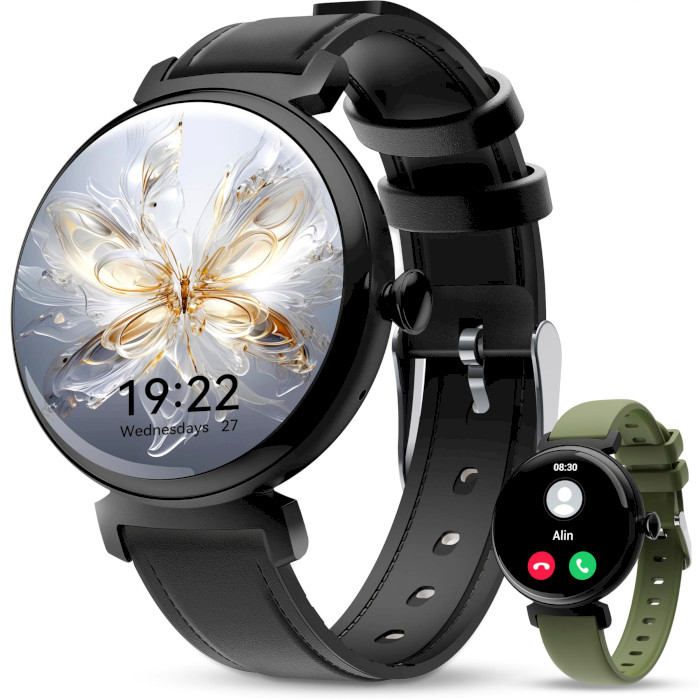 Смарт-годинник OUKITEL BT30 Smart Watch for Women Black