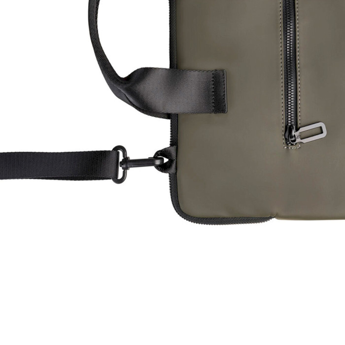 Сумка для ноутбука 16" TUCANO Gommo Super Slim Bag Military Green (BSGOM1516-VM)