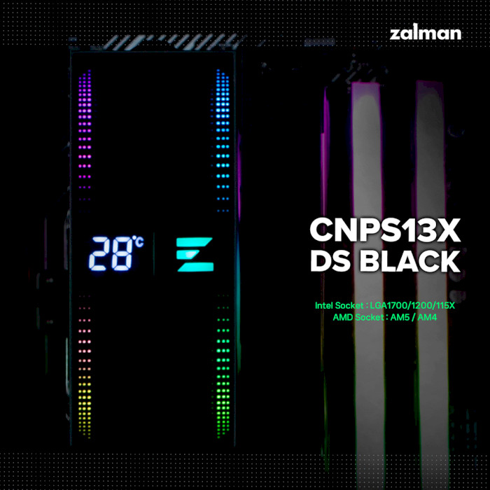Кулер для процессора ZALMAN CNPS13X DS Black