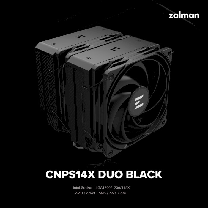 Кулер для процесора ZALMAN CNPS14X Duo Black
