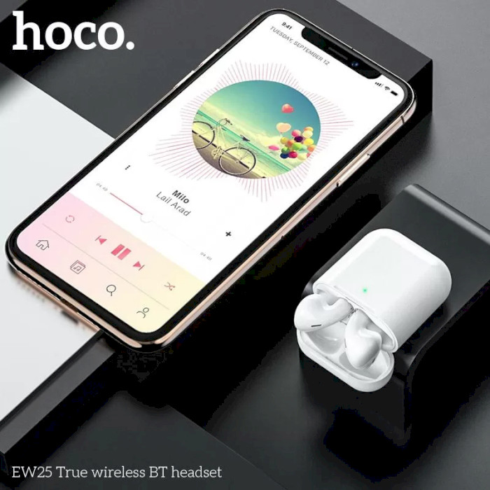 Навушники HOCO EW25 White