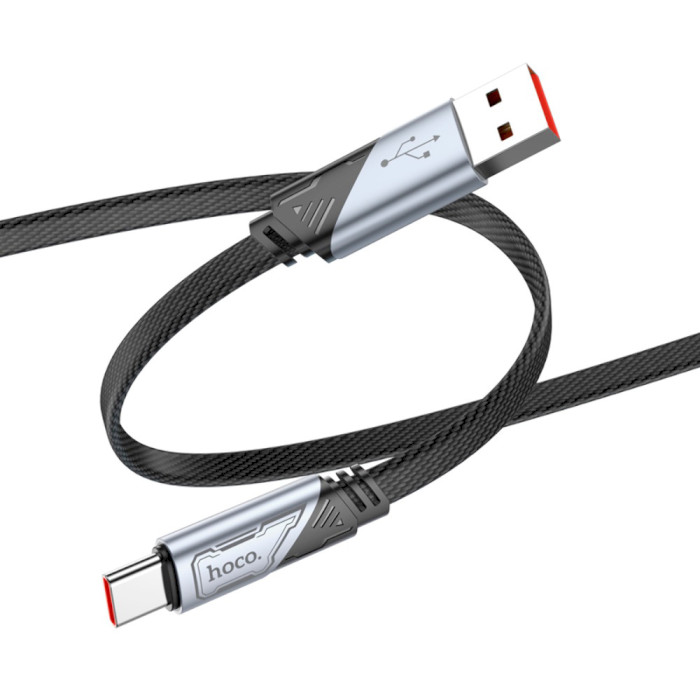 Кабель HOCO U119 USB-A to Type-C 1.2м Black