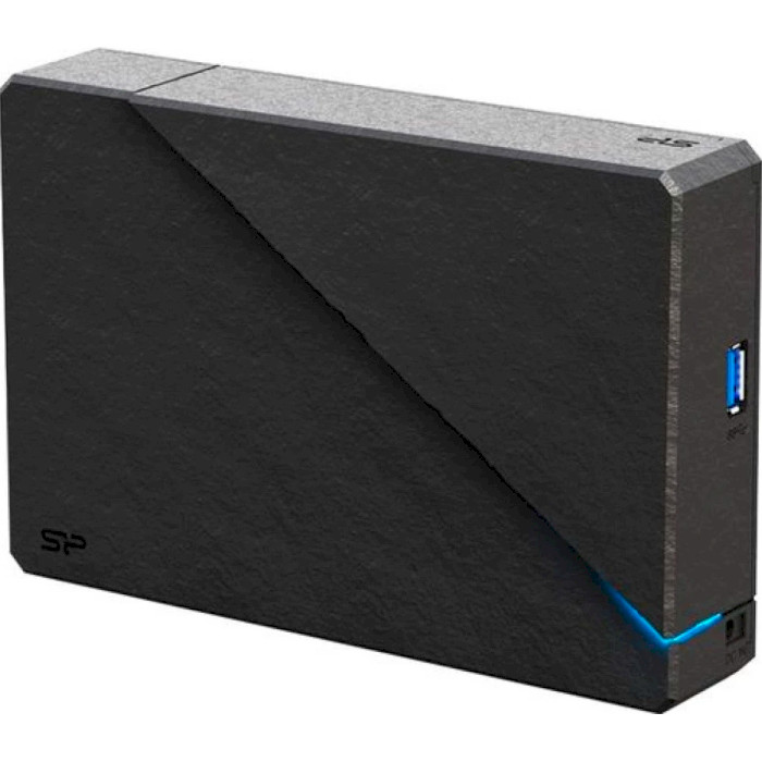 Зовнішній жорсткий диск SILICON POWER Stream S07 6TB USB3.2 Black (SP060TBEHDS07C3K)