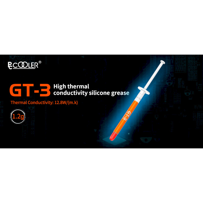 Термопаста PCCOOLER GT-3 1.2g (GT3)