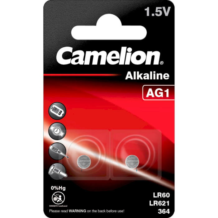 Батарейка CAMELION Alkaline LR60 2шт/уп (12050201)
