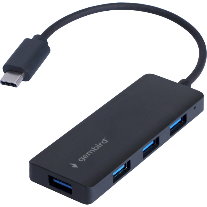 USB-хаб GEMBIRD USB-C to 4xUSB3.1 (UHB-CM-U3P4-02)