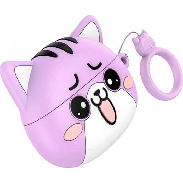 Навушники HOCO EW48 Purple Cat