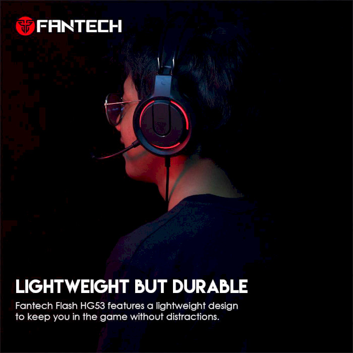 Наушники геймерские FANTECH Flash HQ53