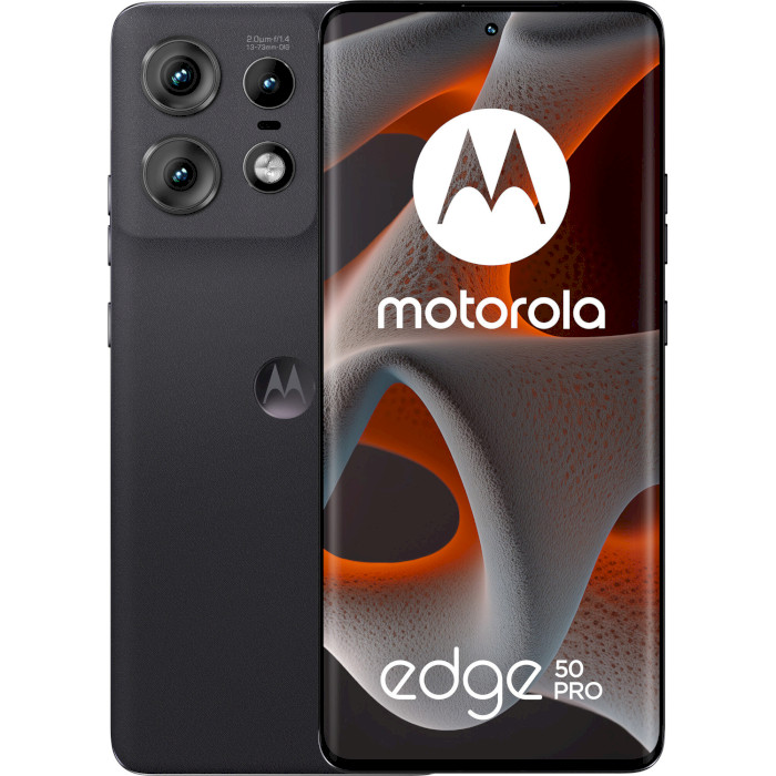 Смартфон MOTOROLA Edge 50 Pro 12/512GB Black Beauty (PB1J0050RS)