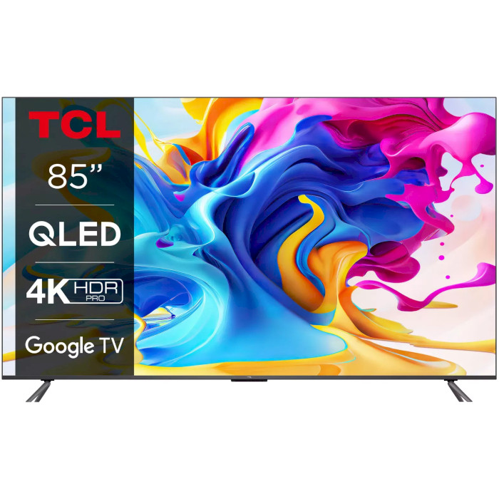 Телевізор TCL 85" QLED 4K 85C645