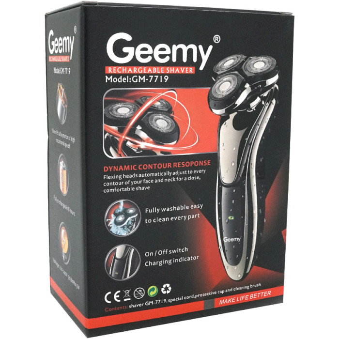 Електробритва GEEMY GM-7719