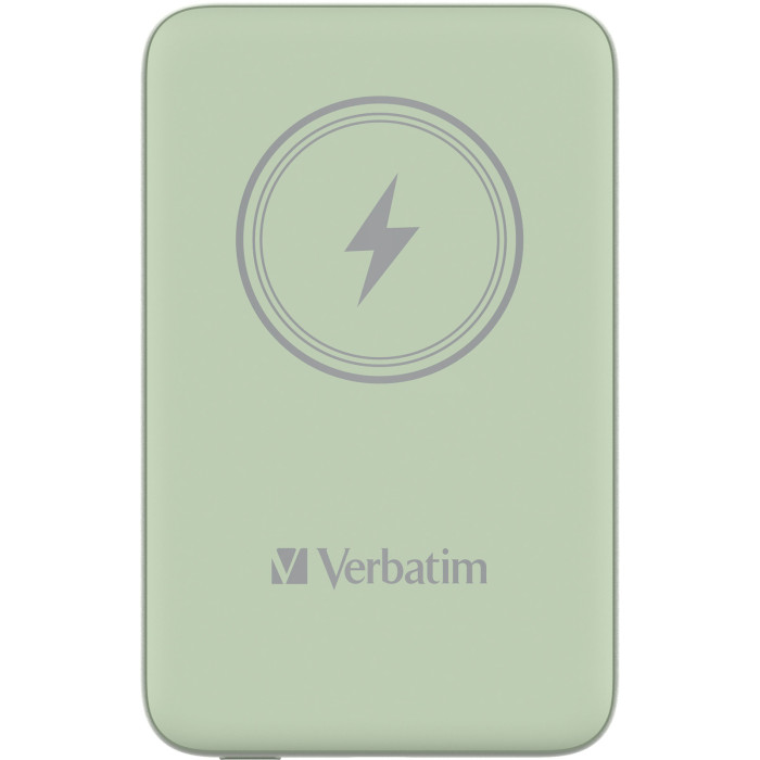 Повербанк с беспроводной зарядкой VERBATIM Charge 'n' Go 10000mAh Green (32246)