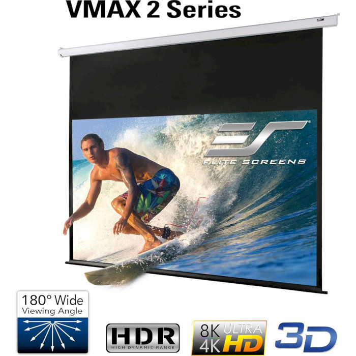 Проекційний екран ELITE SCREENS VMax2 VMAX135XWH2-E24 299x168см