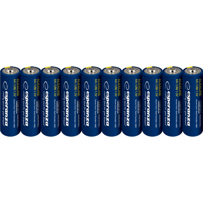 Батарейка ESPERANZA High Power AA 10шт/уп (EZB112)