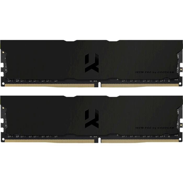 Модуль памяти GOODRAM IRDM Pro Deep Black DDR4 3600MHz 32GB Kit 2x16GB (IRP-K3600D4V64L18S/32GDC)