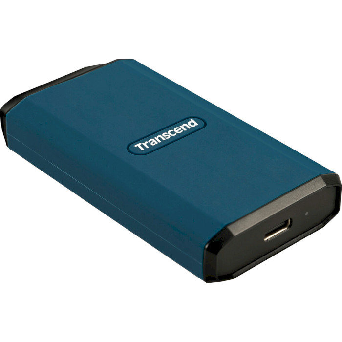 Портативный SSD диск TRANSCEND ESD410C 4TB USB3.2 Gen2x2 Dark Blue (TS4TESD410C)