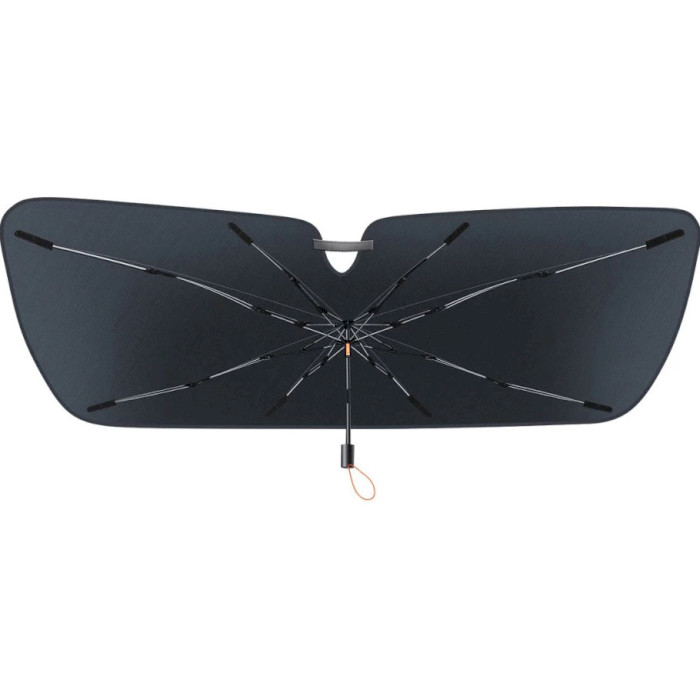 Солнцезащитный зонт в авто BASEUS CoolRide Windshield Sun Shade Umbrella Lite Large Black (CRKX000101)