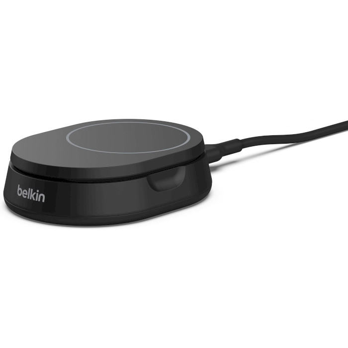 Беспроводное зарядное устройство BELKIN Boost Up Charge Convertible Magnetic Wireless Charging Stand Qi2 15W Black (WIA008VFBK)