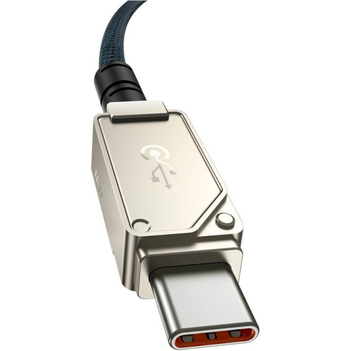 Кабель BASEUS Unbreakable Series Fast Charging Data Cable Type-C to Type-C 100W 1м Stellar White (P10355800221-00)
