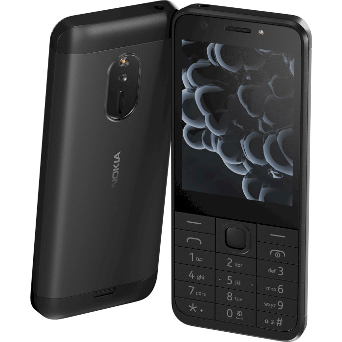 Мобільний телефон NOKIA 230 DS 2024 Black