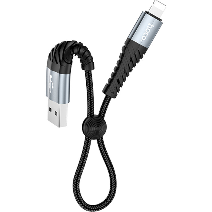 Кабель HOCO X38 Cool USB-A to Lightning 0.25м Black
