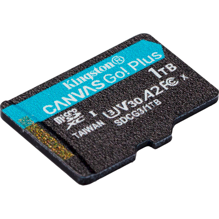 Карта пам'яті KINGSTON microSDXC Canvas Go! Plus 1TB UHS-I U3 V30 A2 Class 10 (SDCG3/1TBSP)