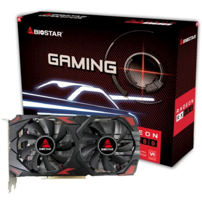 Видеокарта BIOSTAR Radeon RX 580 8GB GDDR5 256-bit (VA5815RQ82)