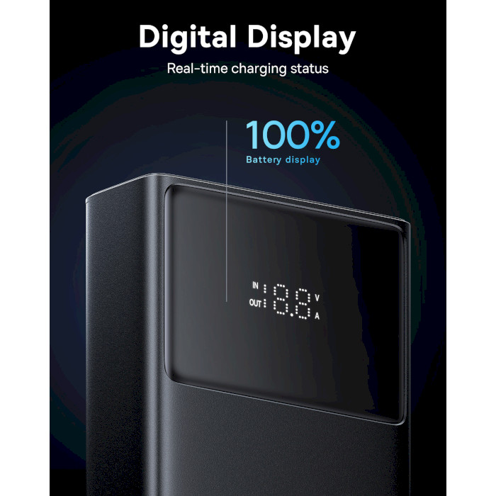 Повербанк BASEUS Star-Lord Digital Display Fast Charge Power Bank 65W 20000mAh (P10022906113-00)