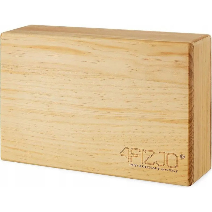 Блок для йоги 4FIZJO 4FJ0513 22x14.5x7.2см Wood