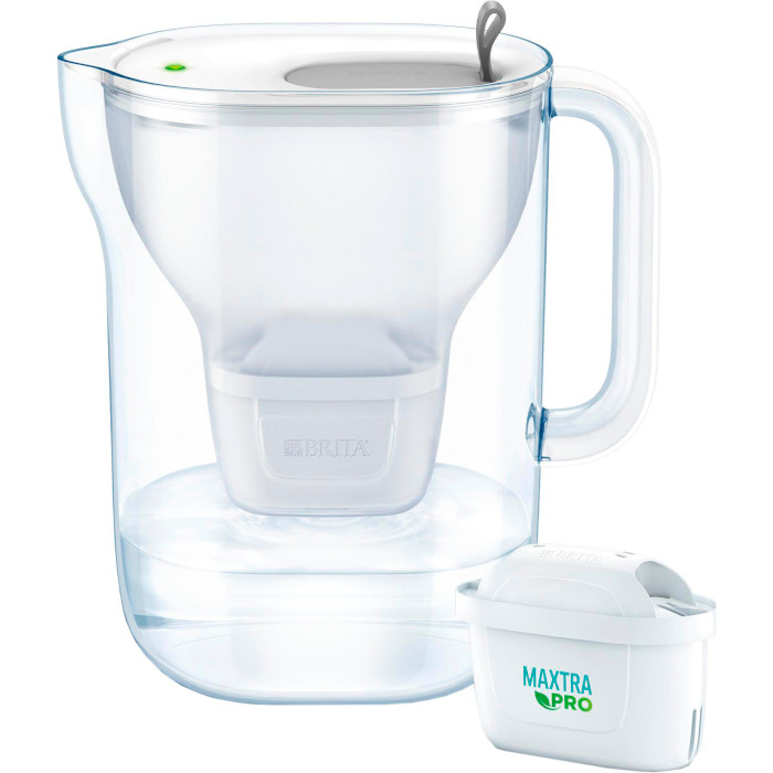 Фильтр-кувшин для воды BRITA Style XL LED MX Pro Gray 3.6л (1052803)