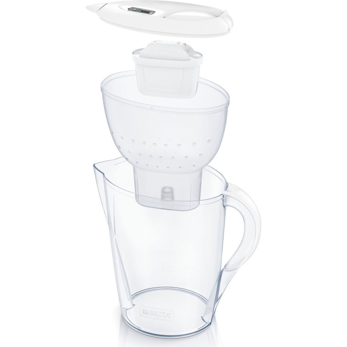 Фільтр-глечик для води BRITA Marella Memo MX Pro White 2.4л + 3 картриджа (1052791)