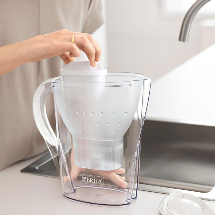 Фільтр-глечик для води BRITA Marella Memo MX Pro White 2.4л + 3 картриджа (1052791)