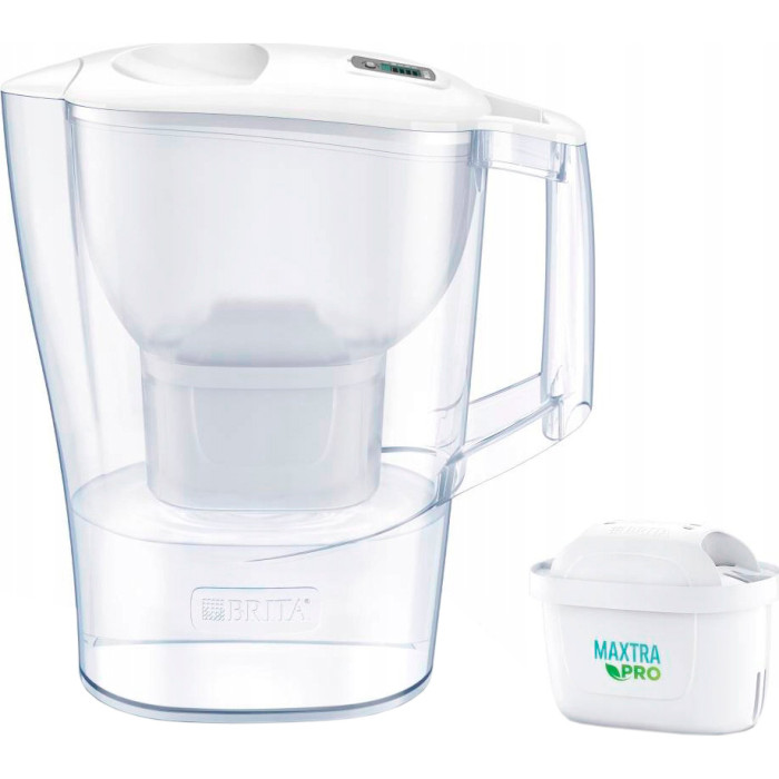 Фільтр-глечик для води BRITA Aluna Memo MXPro White 2.4л (1052801)