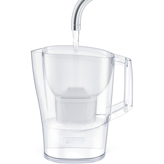 Фільтр-глечик для води BRITA Aluna Memo MXPro White 2.4л (1052801)