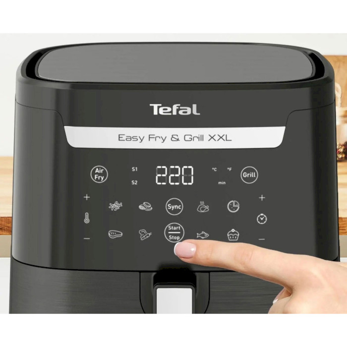 Мультипіч TEFAL Easy Fry & Grill XXL Black (EY801815)