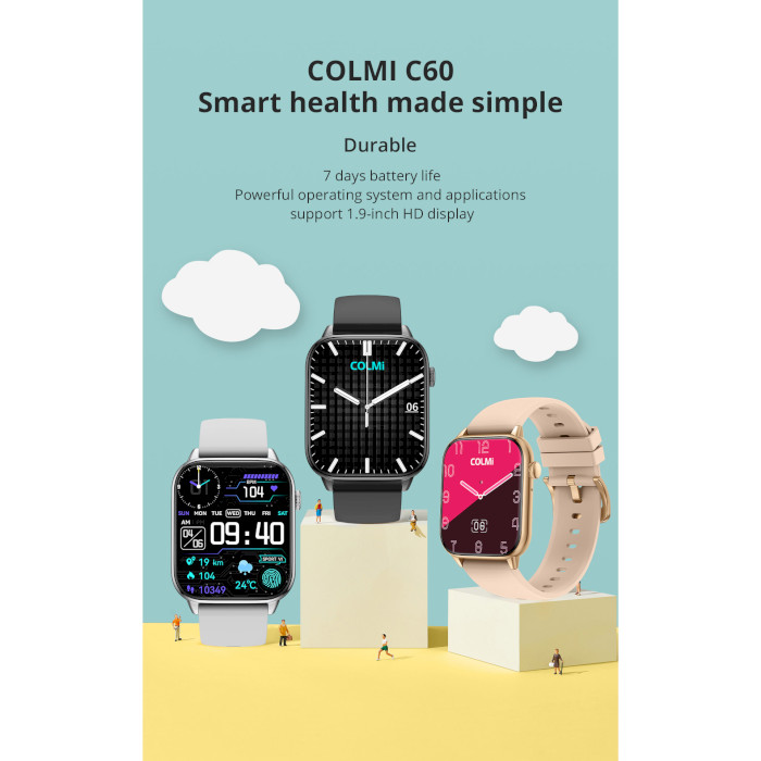 Смарт-часы COLMI C60 Black
