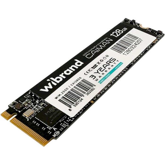 SSD диск WIBRAND Caiman 128GB M.2 NVMe