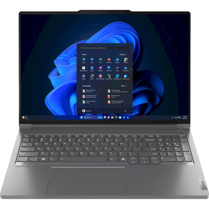 Ноутбук LENOVO ThinkBook 16p G5 IRX Storm Gray (21N50012RA)
