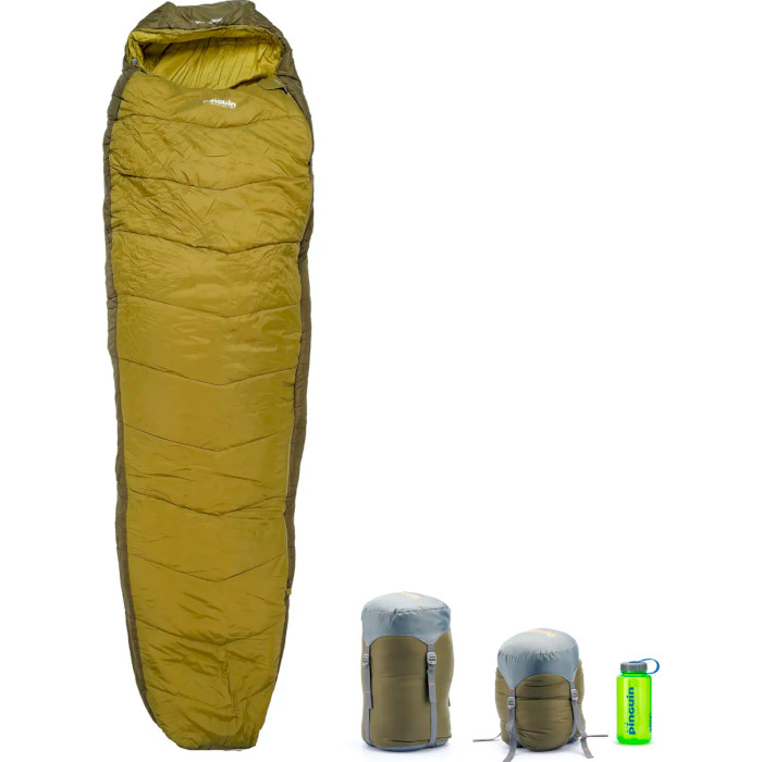 Спальный мешок PINGUIN Trekking PFM 175 -5°C Khaki Right (238846)