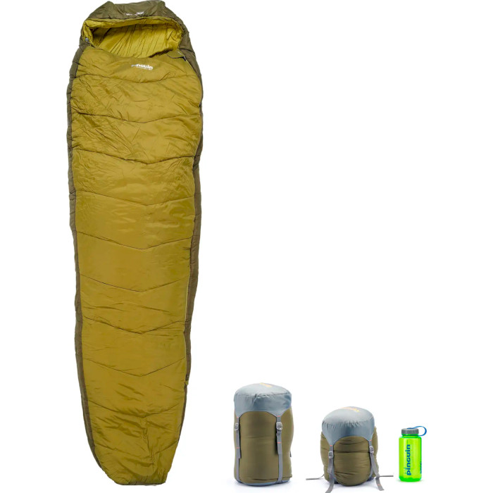 Спальный мешок PINGUIN Trekking PFM 175 -5°C Khaki Left (238747)