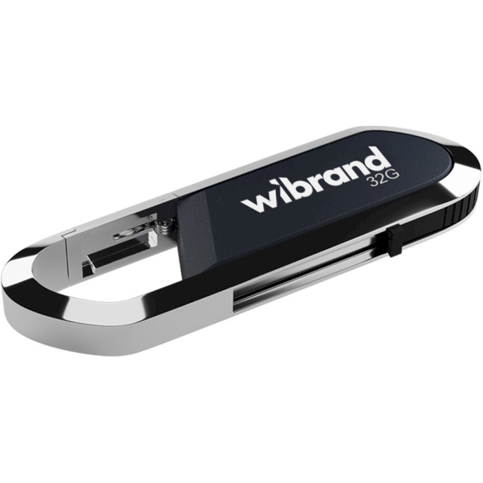 Флешка WIBRAND Aligator 32GB USB2.0 Gray